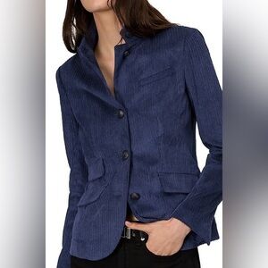 rag & bone, Navy Cord Blazer 
Size 10
New with tags